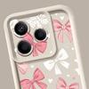 Sweet Bow Heart Pattern Phone Case For Xiaomi Redmi Note 15 14 5G For Redmi Note 13 14 15 Pro 4G Soft TPU Silicone Back Cover
