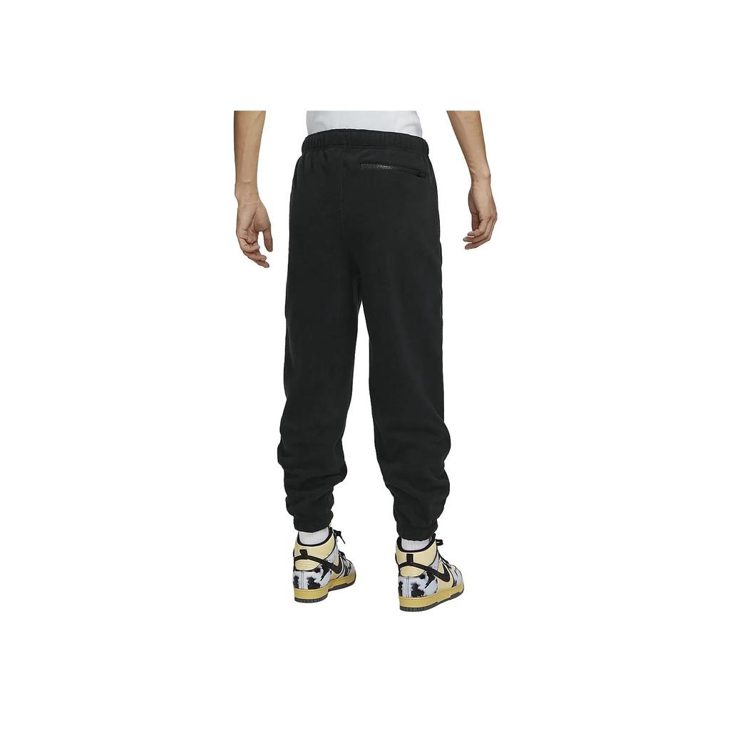 Nike Club Fleece Solid Zip Pocket Casual Knit Joggers Men bottoms Black FB8385-010