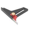 Aluminum Alloy Woodworking Saw Table Height Gauge Depth Measuring Ruler