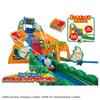 TAKARA TOMY Plarail Thomas the Tank Engine: Thrilling! Sudden Drop! Double Blast-Off Mountain (Includes First-Time Bonus Blast-Off Barrel Freight Car