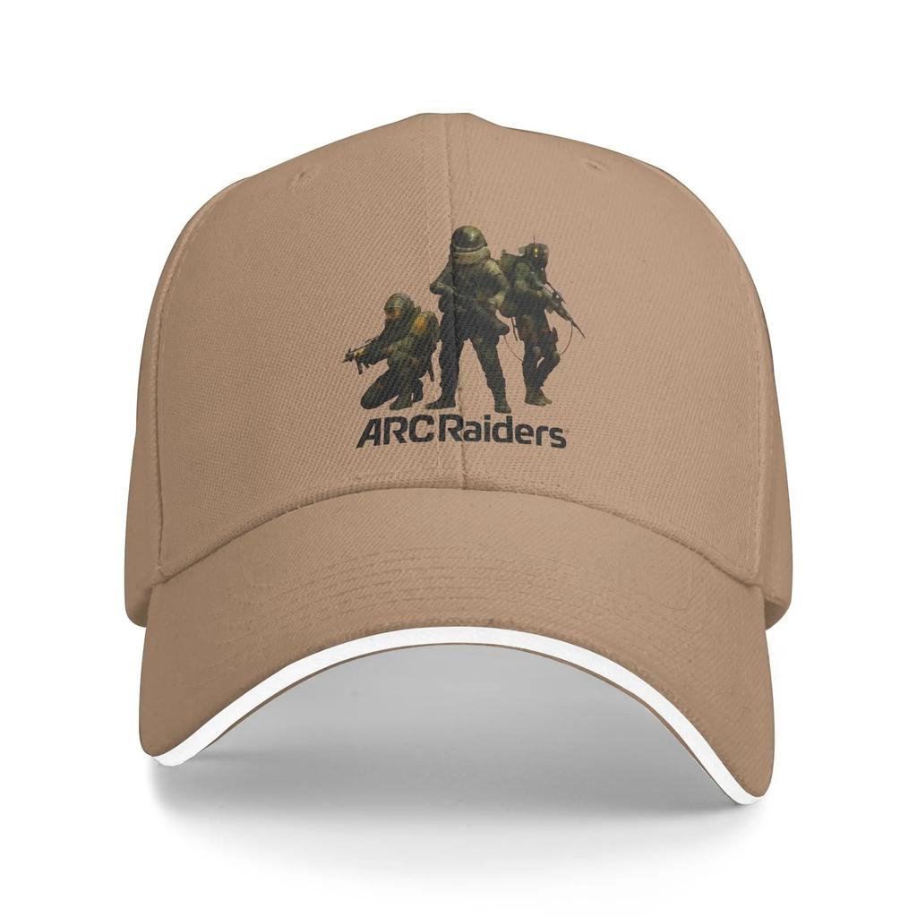 2025 Arc Raiders Logo Baseball Cap Hip Hop Shoot Game Sandwich Caps Men Women Adjustable Sun Hat Travel Gift
