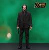 Manipple Studio MS-02 1/12 John W. Killer John Black Suit 1/12 Scale Figure Keanu Wick