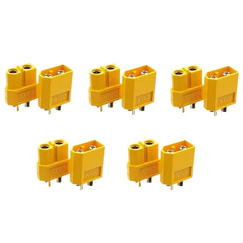 5/10 Pieces Set XT60 Male Female Bullet Connectors Plugs for RC Lipo Battery Waterproof Electrical Wire Cab XT60