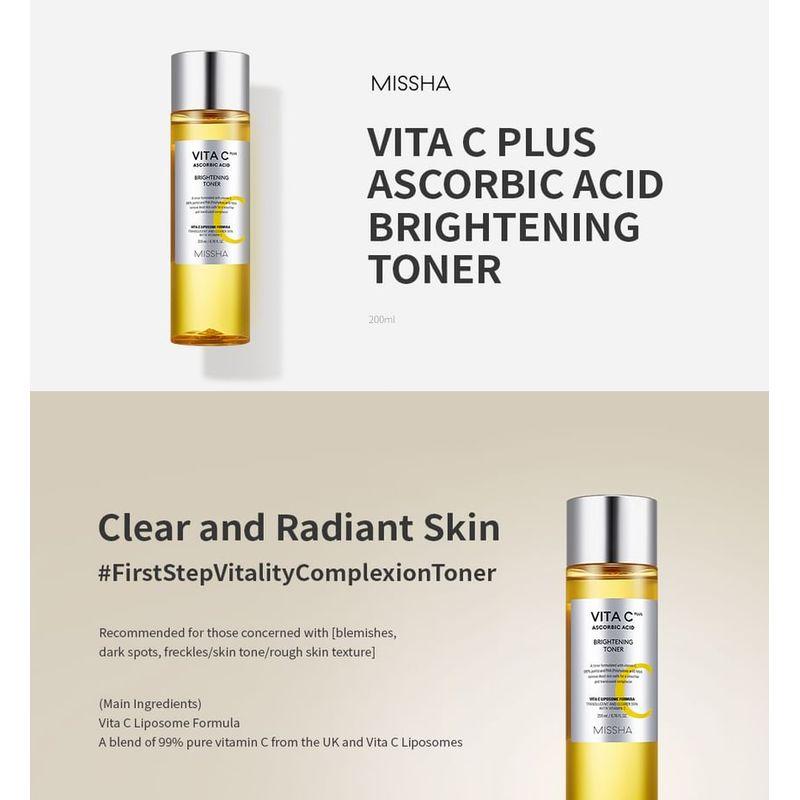 MISSHA Vita C Plus Brightening Toner