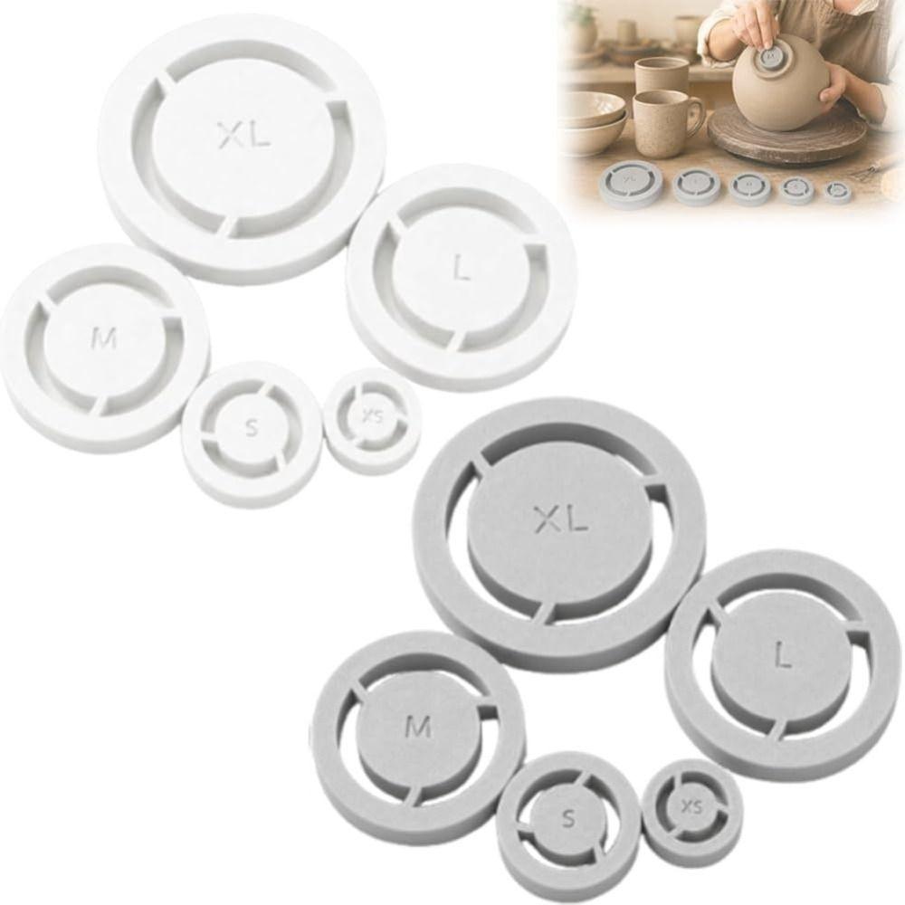 Lightweight Pottery Foot Ring Template PLA Pottery Foot Molder  Pottery Making