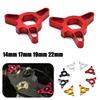 14mm 17mm 19mm 22mm Universelle Motorrad Racing Gabel-Vorspannungsversteller Aluminiumlegierung Zubehör