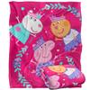 Peppa Pig Peppa, Suzy, Candy Friends Blanket