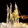 Ribbon Fairy Wand Light-up Wedding Wand Glow Lace And Ribbon Stick with Bell for Wedding Birthday Party New Year Celebration
