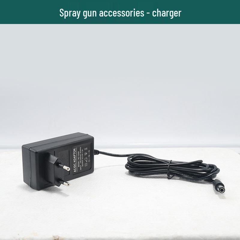 Accesorii Pistol de Vopsit Electric Fujiwara: Oale din aluminiu și plastic, Corp pistol, Duza, Miez ventil, Baterie litiu, Inel de etanșare, Corn de oaie, etc.
