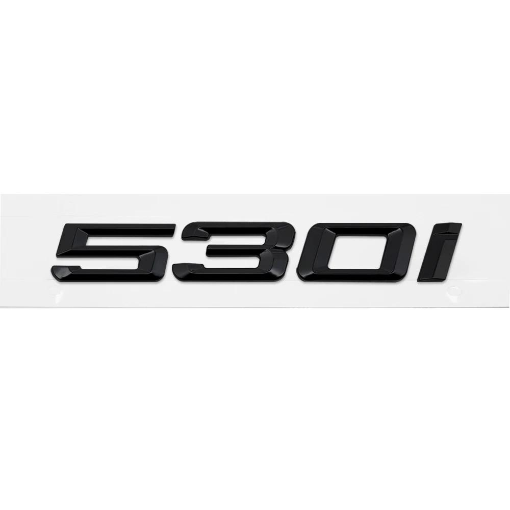 Pro BMW G30 G60 G68 F10 F18 F11 F07 E60 E61 E39 DIY Samolepka Zadní Znak na Kufr Plastová Nálepka Řada 5 530i 535i 540i 550i ue2