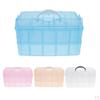 ,Jewelry,Necklace,Bracelet Storage Box Dismountable 20 Grid Case
