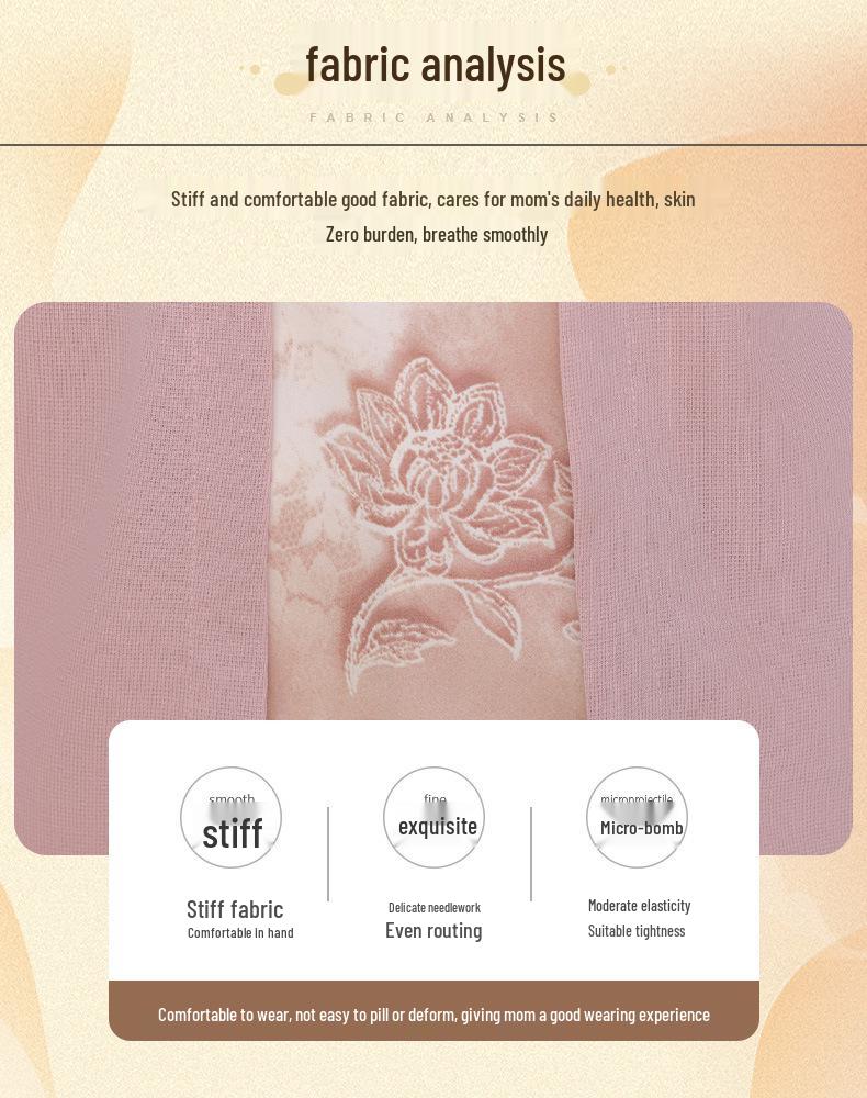 2026 Spring/Autumn Elegant Age-Defying Top for Middle-Aged and Elderly Women - New Style