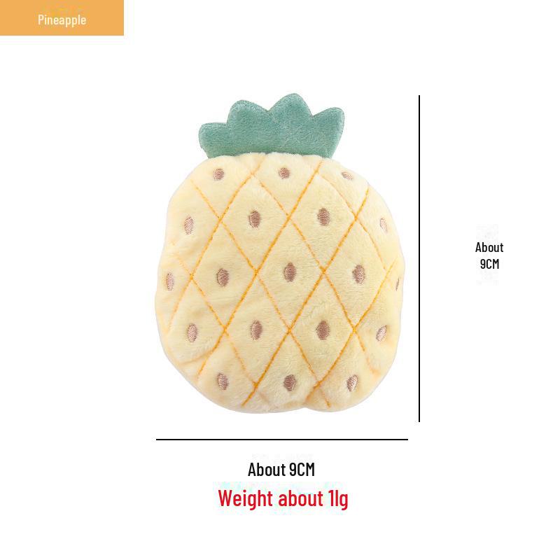 

Мягкие игрушки для кошек в форме фруктов с кошачьей мятой — интерактивная игра для кошек, устойчивая к укусам