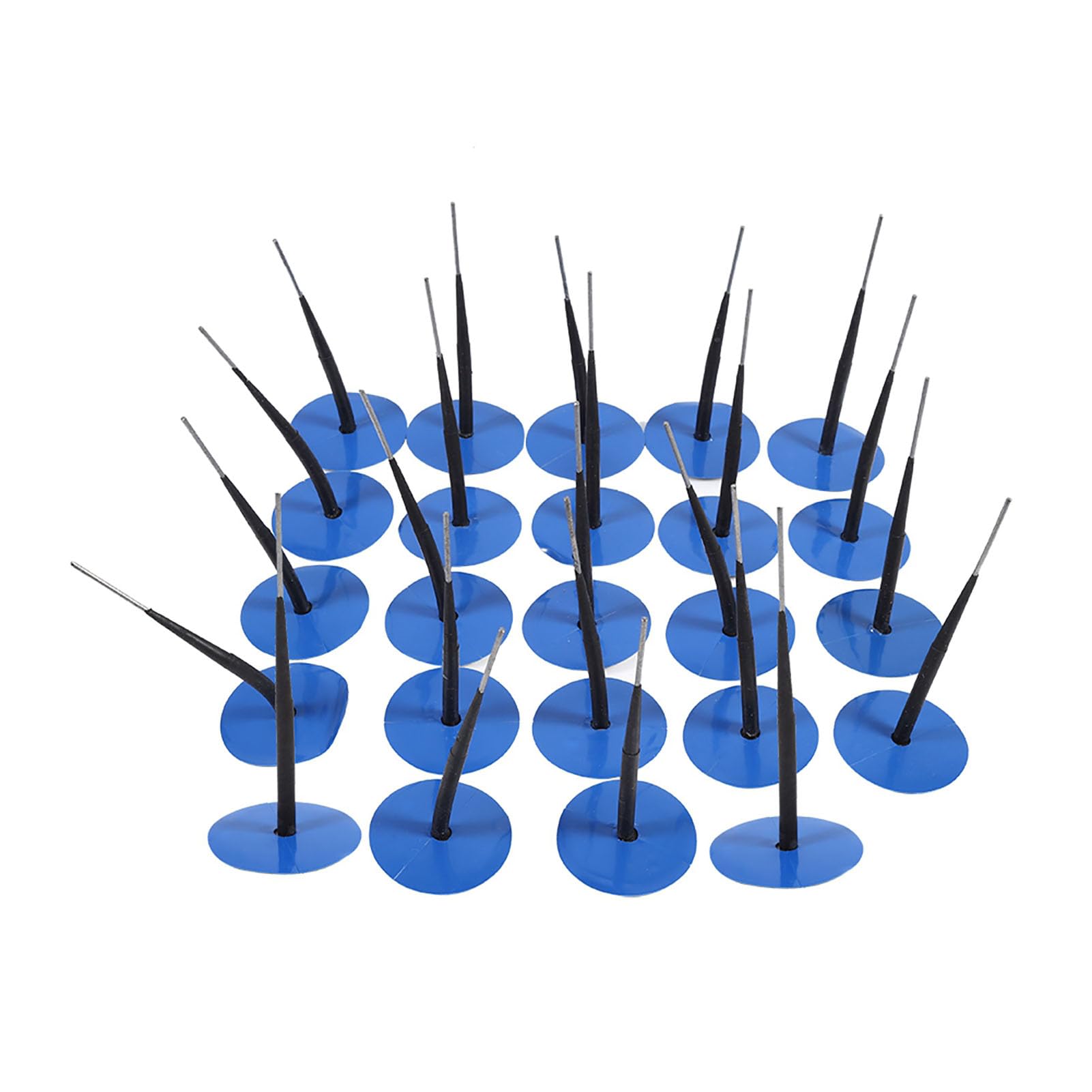 

Gorgeri Tire Patch, 24 Pcs Rubber Auto Tubeless Tire Puncture Patch 6mm Mushroom Tire normal