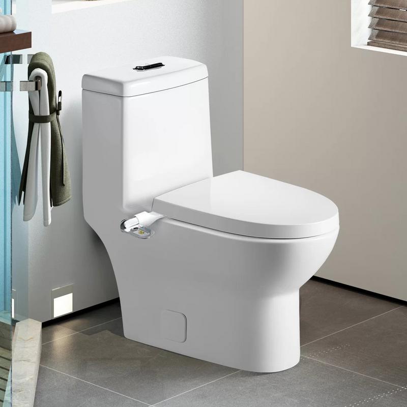 Intelligente Toilette Bidet-Sprüher Nicht-elektrisches Selbstreinigendes Bidet-Werkzeug Mit Einstellbarem Druck Toilettenaufsatz für Badezimmer Hotel