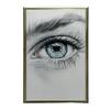 Captivating Look Captivating Look, 50X70 Cm, Gold Aluminum Frame, 230 Gsm Matte Paper