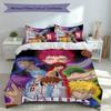 3pcs Custom Name Kuroko's Basketball Set,Includes 1 Duvet Cover and 2 Pillowcases,All-season Bedroom Decor