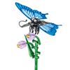 City Creativity Insect Bouquet Bonsai Potted Plant Flower Bouquet Building Blocks Bricks Model Home Decoration Toy For Kids