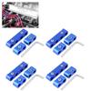 12Pcs Braided Engine Spark Plug Wire Hose Separator Clamp Fitting Kit for 8mm 9mm 10mm