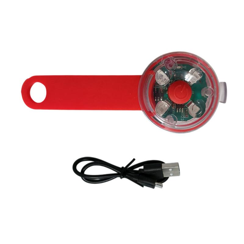 Led Pet Tracking Luminous Pendant Bright Ligh Dogs Collars Dog Wear Loss Weatherproof Led Safety Light Usb Rechargeable Safety