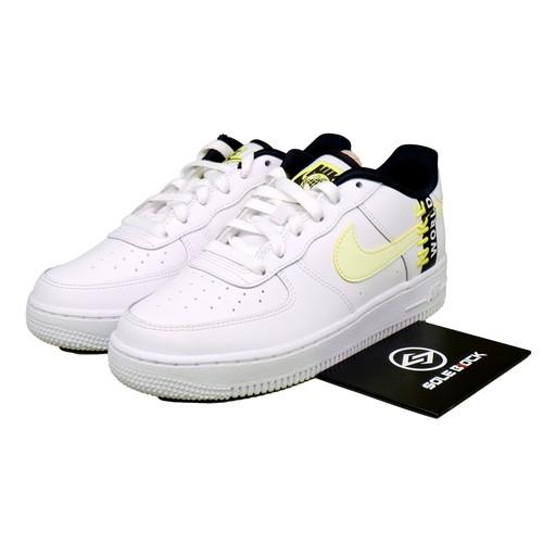 

Nike Air Force 1 LV8 1 GS Worldwide Pack - White Barely Volt CN8536-100 EU 36 чёрный/белый