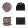 Women Men Winter Wool Hat Coldproof Warm Ear Protection Cap Outdoor Windproof Knitted Ski Hat