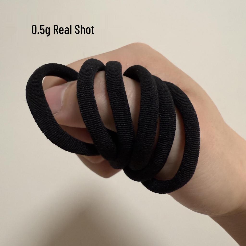 High Elastic Seamless Hair Ties | Durable Traceless Rubber Bands for Women | Hot-Selling Hair Accessories