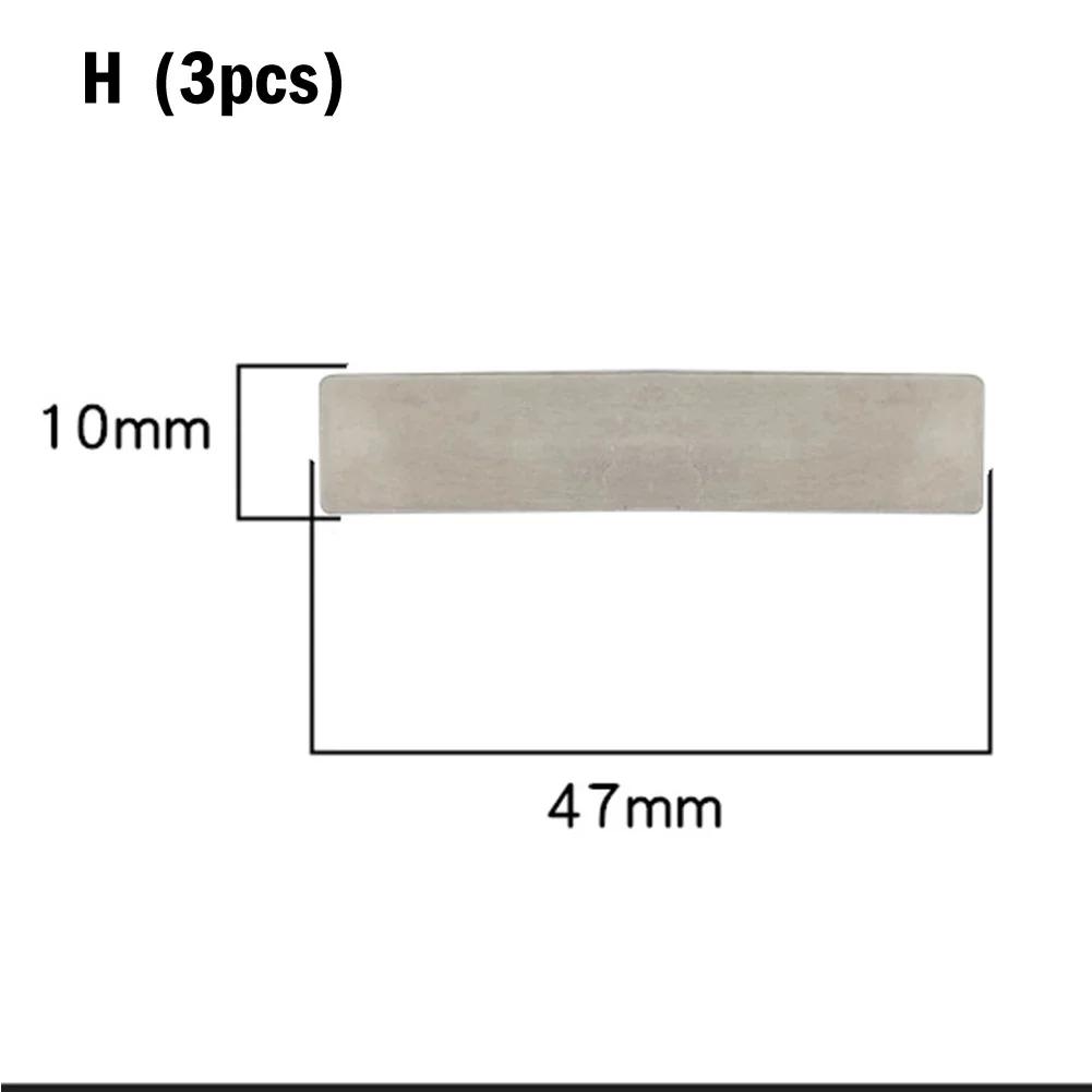 3Pc Silent Oil-Free Valve Plate Cylinder Head Plate Iron Sheet For Air Compressor Pump Head Belt Piston Machine Power Tool Parts