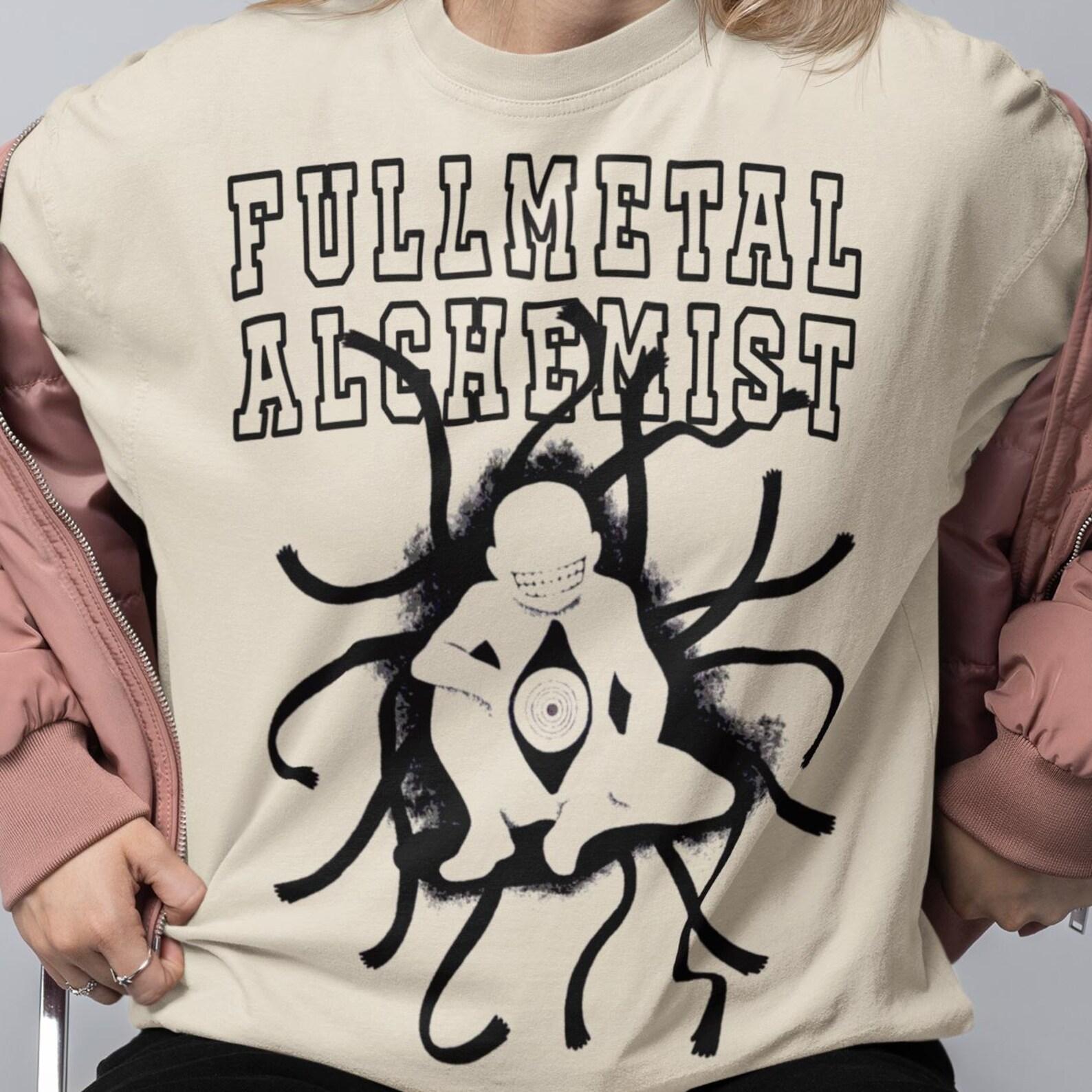 Unisex, Fullmetal Anime Shirt, Gate of Alchemy Edward Elric, Anime Shirt, Alchemist Brotherhood Tshirt, The World Manga Tee, The Truth shirt XL
