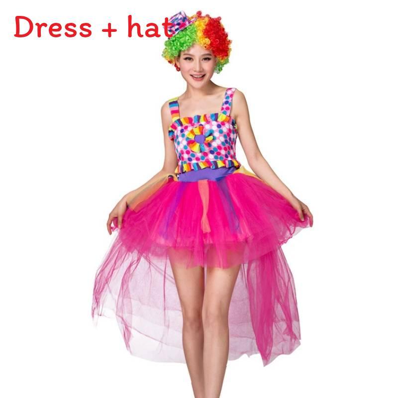 Clown Cosplay Costume For Adults With Polyester Fabric Perfect For Themed Parties And Performances