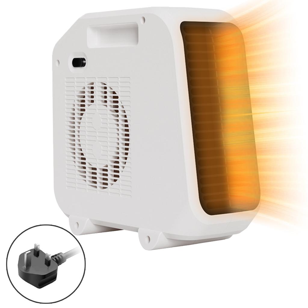 1800w Portable Fan Heater Silent Overheat Protective Electric Heater For Bedroom Living Room Office