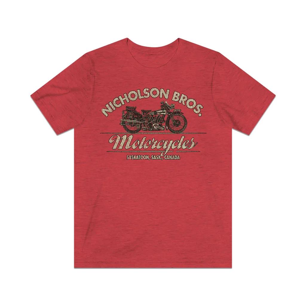 

Nicholson Bros. Motorcycles 1933 Vintage Men s T shirt XL