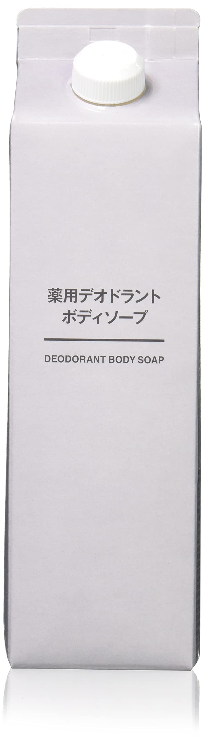 

MUJI Лечебное дезодорирующее мыло для тела большой емкости 600 мл 44593882 [квази-лекарство]