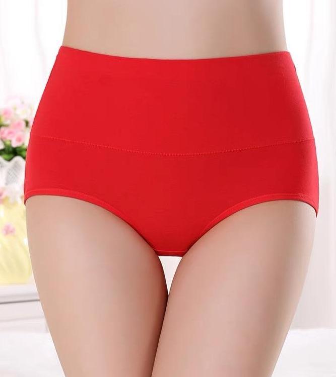 Novas Calcinhas Triângulo de Algodão de Cintura Alta para Mulheres - Sem Costura, Respiráveis, Antibacterianas, Tamanho Grande, com Controle Abdominal e Levanta Bumbum.