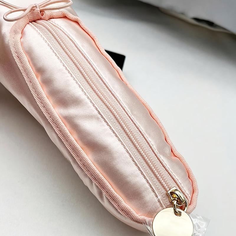Großes Fassungsvermögen Ballettschuhe Federmäppchen Kosmetiktasche Niedliches Design Ballerina Federmäppchen Schreibtisch-Organizer Schul-Federmäppchen