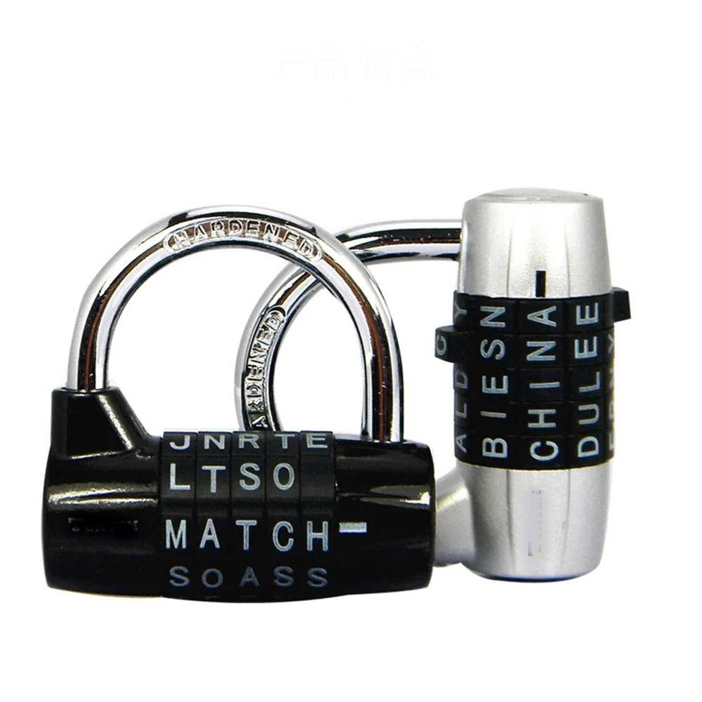 Security 5 Letter Combination Padlock Changeable Travel  Password Lock Code Password Lock  Toolbox