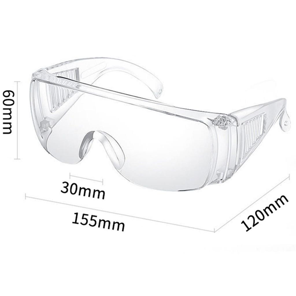 1PC Safety Glasses Anti-Impact Shutter Transparent Glassese Goggles For The Water-Sprinkling Festival Eyes Protection Glasses