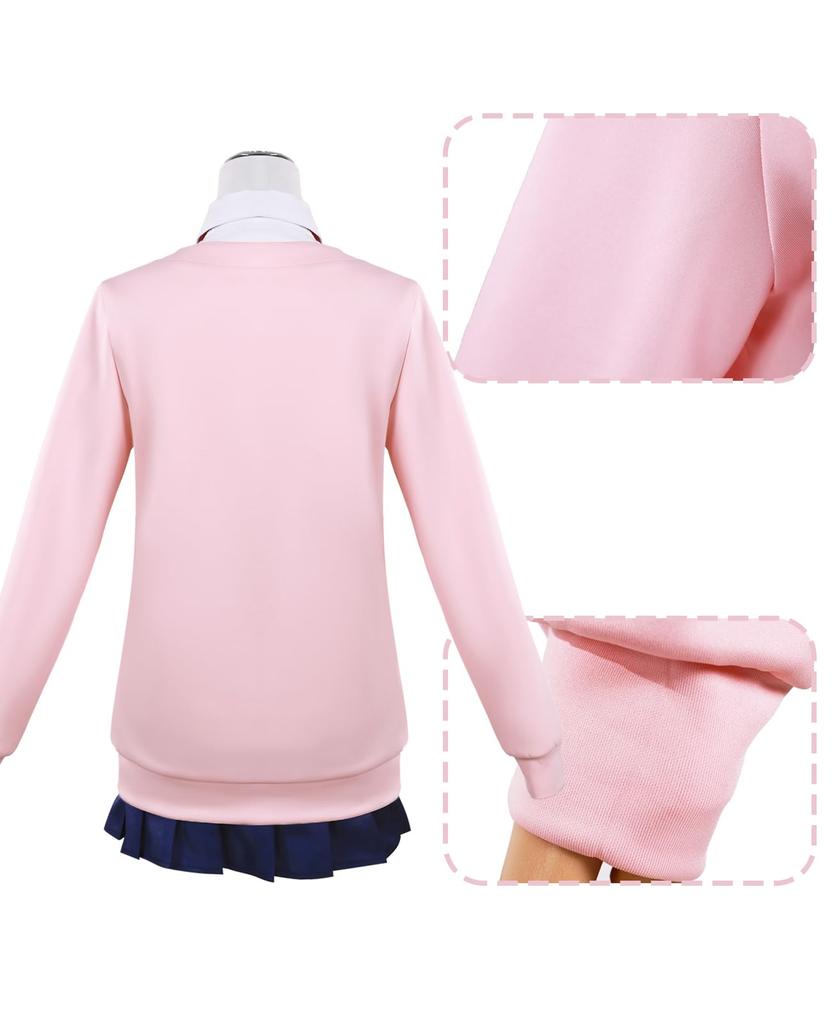 Kostým pro cosplay Momo Ayase s anime DAN DA DAN Cosplay Momo Kompletní dospělá uniforma Ideální pro fotografování Kostýmové akce [CR ROLECOS] Paruka, Sada, Sada, Focení,