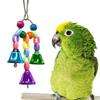 Parrot Foot Toy With Colorful Beads Stress Relief Bird Interactive Bird Toys for Bird Cage Accessories