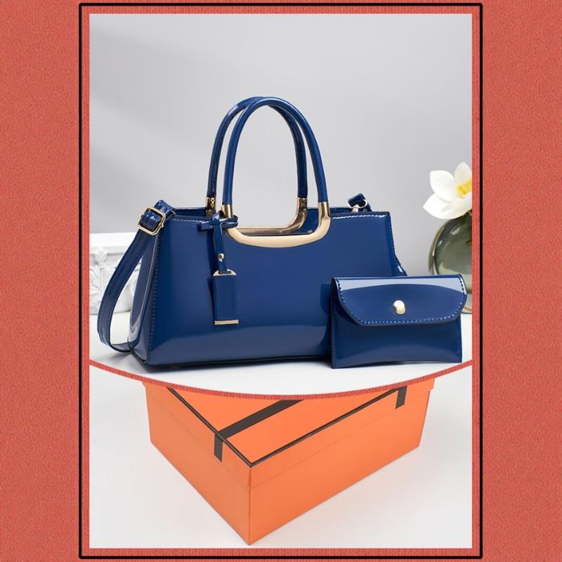 Bolso de mujer nuevo, simple y de moda, de charol brillante, bolso bandolera de novia, bolso de mano, bolso de cena para mujer