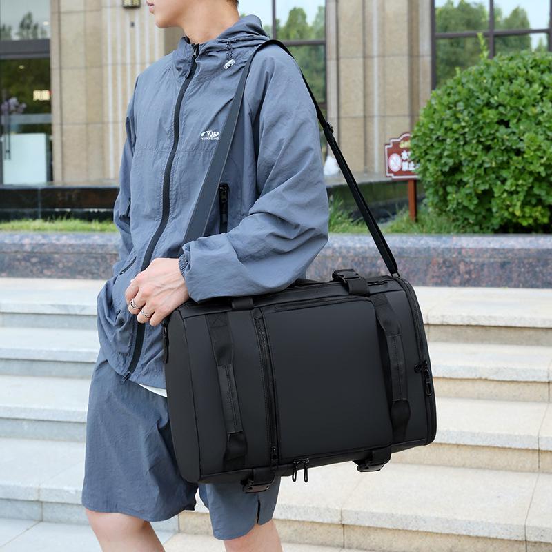 Unisex Travel Backpack: Large Capacity Laptop & Multifunctional Shoulder Messenger Bag