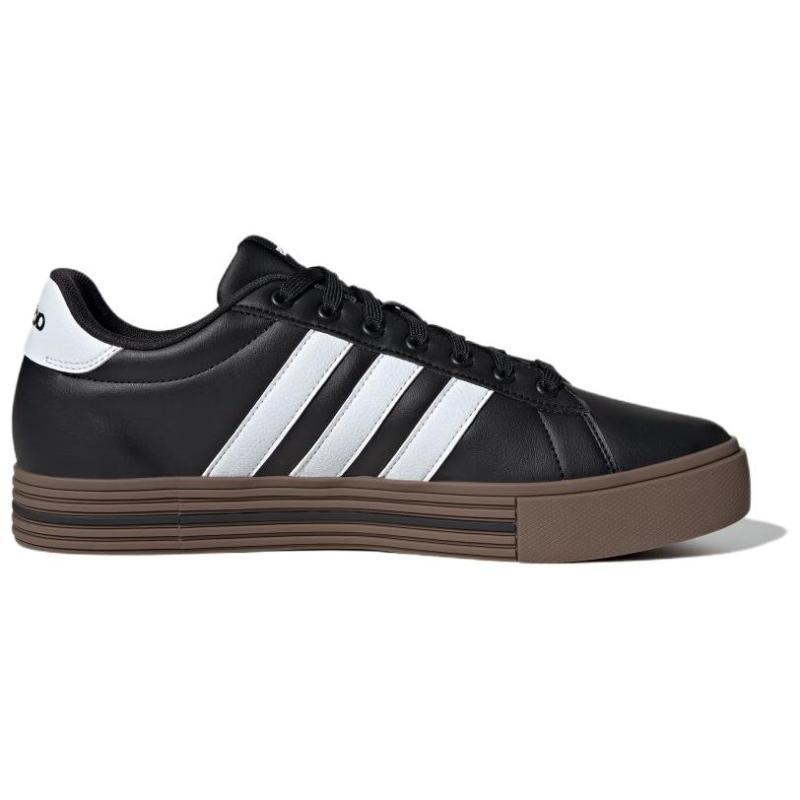 Adidas Daily 4.0 'Black White Gum' Sneakers JR0086