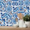 Self-adhesive PVC Patchwork Panel Tiles Set of 10 Wallpaper 20X20Cm Zm-06-027