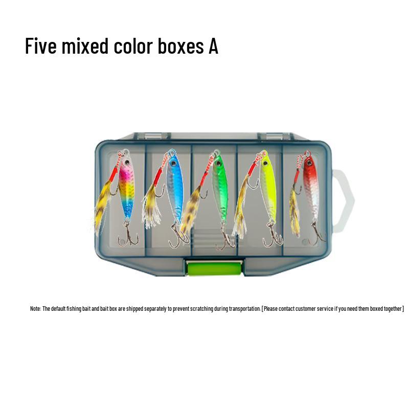 Fish Scale Pattern Long-Distance Iron Plate Lure for Bass, Catfish, and Croaker