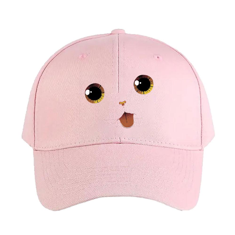 Cute Black Cat Minimalist Tongue Cap Summer Women Unisex Adult Peaked Hat Casual Adjustable Printed Baseball Caps Trucker Cap