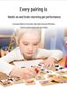 Toddler Shadow Matching Puzzle: Animals, Fruits, Transport & Shapes - Educational Pegboard Toy