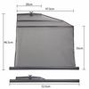 Driver's Seat Sunshade: Heat-Insulating Car Curtain for Privacy and Sun Protection
