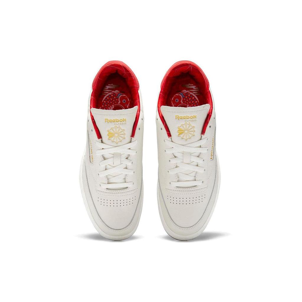 Reebok Club C 85 Sneakers White/Red/Yellow H04937
