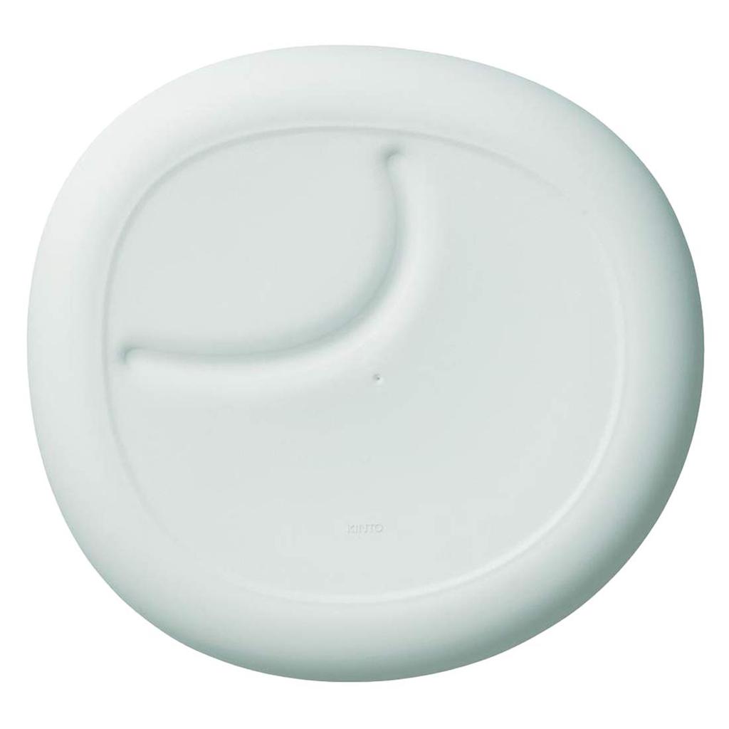 KINTO BONBO Do mikrovlnky a umývačky riadu Ideálne pre deti a Baby Shower Produkt 26377 Tanier, 240x220mm, Modro-šedá, Bezpečné, Bábätká, Darček, Darček, Číslo
