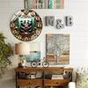 30cm Diameter Glass Wall Clock Building Confidence with Clear and Full Disclosure
